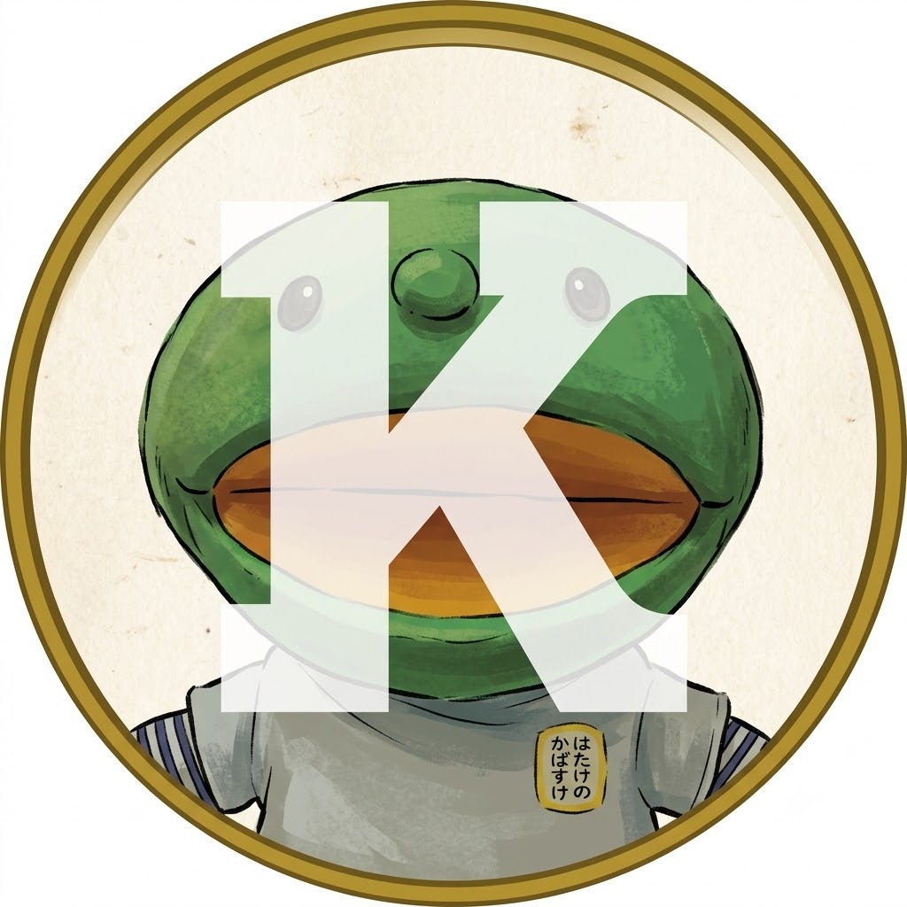 Kabocoin logo, Kabochan the green astronaut plushie
